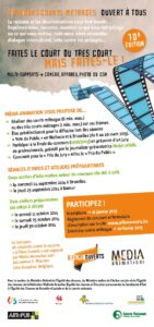 Verso flyer Concours 2015
