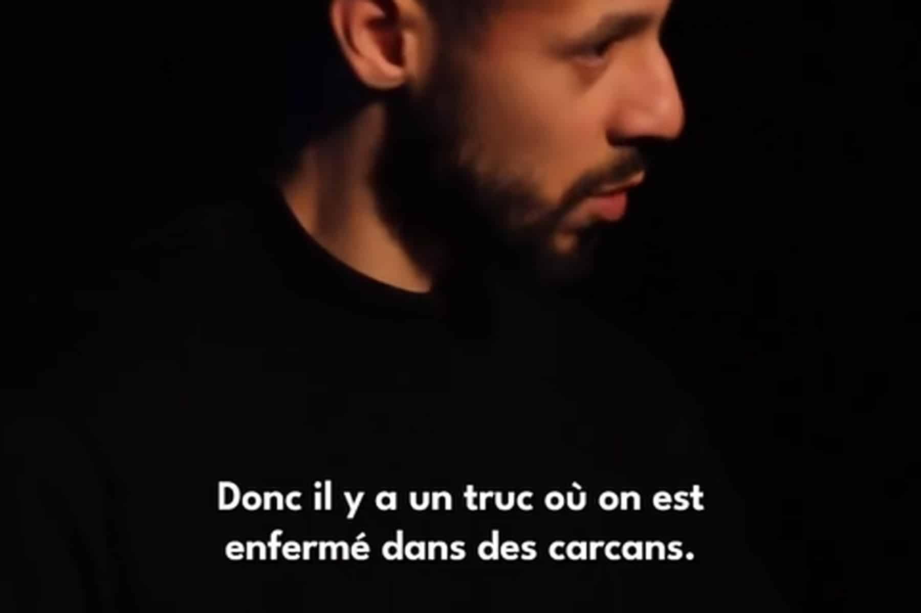 Le comédien Mehdi Zekhnini « déballe son sac » sur la page Insta du collectif Raciné.